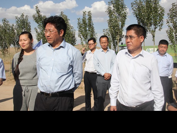 国家林草局、国开行、农发行调研甘肃建投新能源科技股份有限公司 国家林草局、国开行、农发行调研甘肃建投新能源科技股份有限公司