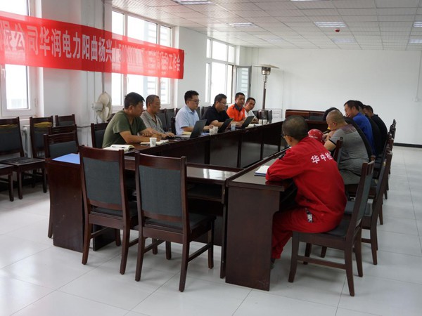 新能源公司华润阳曲杨兴（50MW）风电塔筒项目正式开工