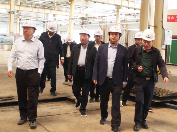 武威市委书记柳鹏一行调研新能源公司  安全生产和防灾减灾工作