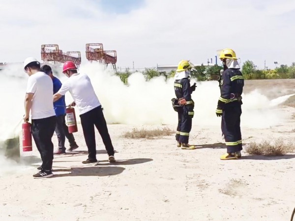 金宝慱亚洲体育  开展2022年安全生产应急救援演练