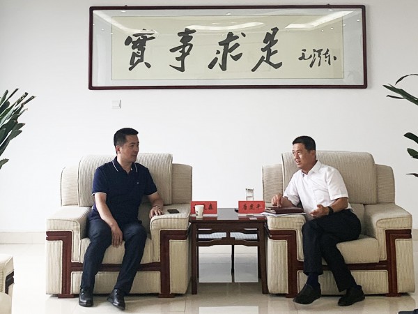 新能源公司总经理赵琰森赴庆阳市  考察对接项目