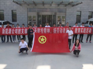 新能源公司团支部开展教育实践活动