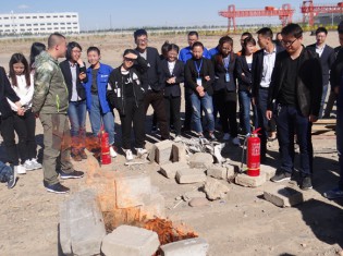 甘肃建投新能源科技股份有限公司开展消防安全培训及演练活动