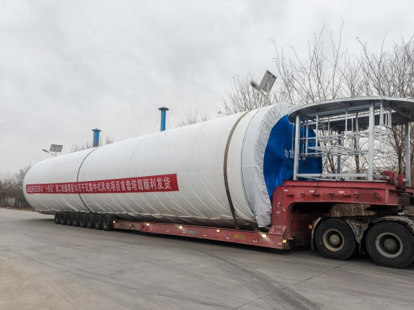 发货!新年发发发,发不停! ——金宝慱亚洲体育又一批塔筒顺利发货! 发货!新年发发发,发不停! ——金宝慱亚洲体育又一批塔筒顺利发货!