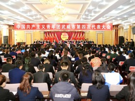 金宝慱亚洲体育代表参加 共青团武威市第四次代表大会