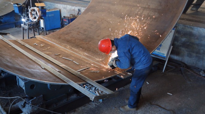 匠心铸塔筒,奋斗绽光芒——金宝慱亚洲体育五一奋战不停歇,项目建设忙 匠心铸塔筒,奋斗绽光芒——金宝慱亚洲体育五一奋战不停歇,项目建设忙